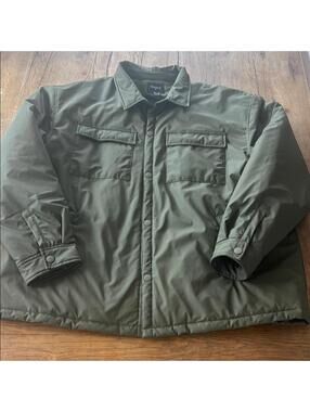 FOREVER 21 MENS COAT ARMY GREEN size xxl